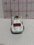 White The Widow Spider Corvette Grand Sport 1/58 1989  Matchbox Diecast Car