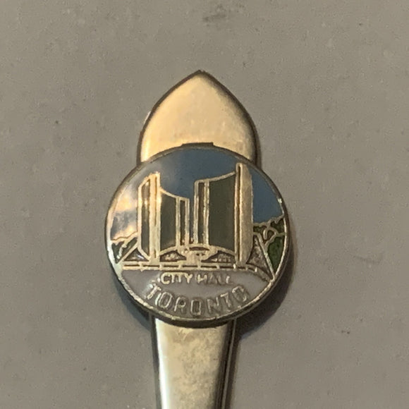 Toronto City Hall Oakville Ontario Collectable Souvenir Spoon DV