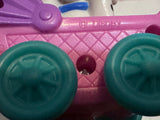 Puppy Holding Eyes in Pink Carriage 101 Dalmation Disney Mcdonalds Toy Character