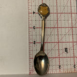 January Carnation Flower Collectable Souvenir Spoon DV
