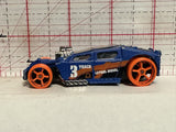 Blue Lethal Diesel Track 3 GRX45 P13 2020 Hot Wheels Diecast Car