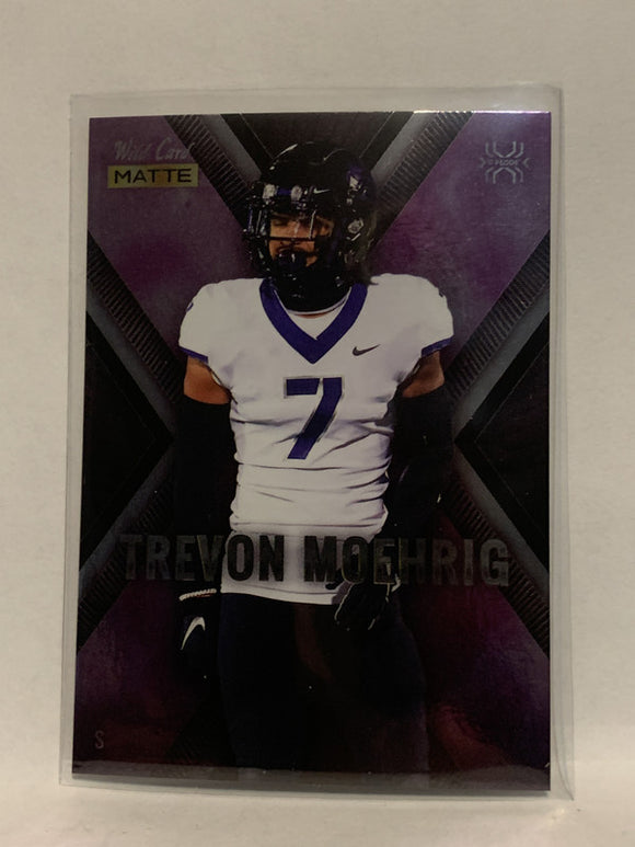#MXP-25 Trevon Mochrig Rookie TCU 2021 Wild Card Matte Football Card NHL