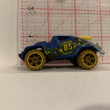 Blue Jungle RD 05 ©2004 Hot Wheels Diecast Car ED