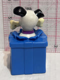 Puppy with a Bone Blue Present 101 Dalmation Disney Mcdonalds Toy Character