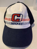 Black Carha Hockey Velcro Ball Hat Cap