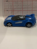Blue Quick N Sik Mcdonalds 2015 Hot Wheels Toy Diecast Car