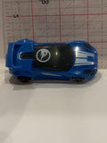 Blue Quick N Sik Mcdonalds 2015 Hot Wheels Toy Diecast Car