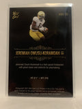 #MBC-35 Jeremiah Owusu-Koramoah Rookie Norte Dame 2021 Wild Card Matte Football Card NHL