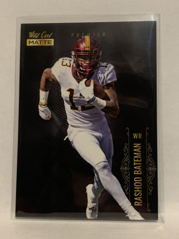 #MBC-22 Rashod Bateman Rookie Minnesota  2021 Wild Card Matte Football Card NHL