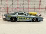 Blue Spree Pro Stock Firebird 1998 Hot Wheels Diecast Car