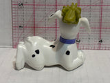 Puppy Laying Down with a Grasshopper on Head 101 Dalmation Disney Mcdonalds Toy Character