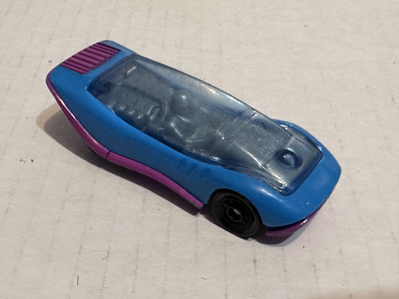 Blue Radar Racer Mcdonalds 1994 Hot Wheels Diecast Car