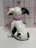 Puppy Sitting Down with a Stick in Mouth 101 Dalmation Disney Mcdonalds Toy Character