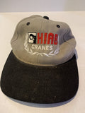 Grey Hiab Cranes Strap Ball Hat Cap