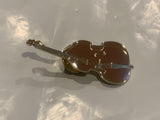 Cello Musical Instrument Lapel Hat Pin ED