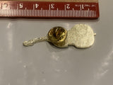 Cello Musical Instrument Lapel Hat Pin ED