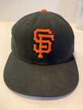 Black San Francisco Giants MLB New Era 7 1/8 Ball Hat Cap
