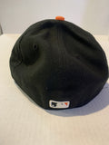 Black San Francisco Giants MLB New Era 7 1/8 Ball Hat Cap