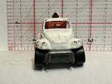 White Volkswagen Beetle 1983 Hot Wheels Diecast Car