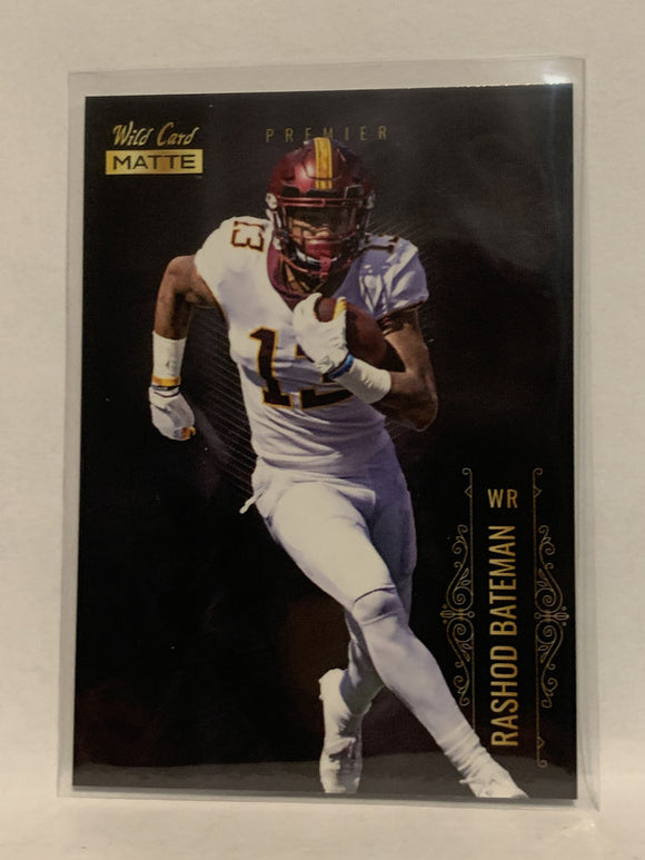 #MBC-22 Rashod Bateman Rookie Minnesota 2021 Wild Card Matte Football Card NHL