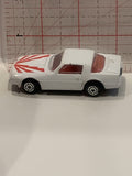 White Lightining Racer Unbranded Toy Diecast Car