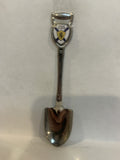 I Dig Shovel Nova Scotia Crest Emblem Souvenir Spoon