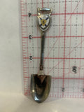 I Dig Shovel Nova Scotia Crest Emblem Souvenir Spoon