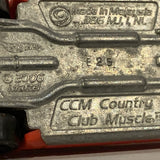 Red CCM Country Club Muscle ©2006 Hot Wheels Diecast Car ED