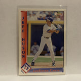 #312 Jeff Huson Texas Rangers 1993 Pacific Baseball Card IU