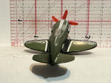 Green Mad Propz Plane Army Hot Wheels Diecast Car