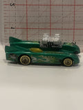 Green Lucky Leprachaun Double Vision Hot Wheels Toy Diecast Car