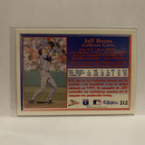 #312 Jeff Huson Texas Rangers 1993 Pacific Baseball Card IU