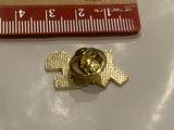JOY Christmas Wreath Lapel Hat Pin ED