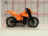 Orange Motorbike Unbranded Diecast Car