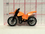 Orange Motorbike Unbranded Diecast Car