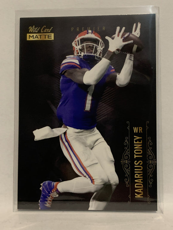 #MBC-28 Kadarius Toney Rookie Florida 2021 Wild Card Matte Football Card NHL