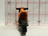 Orange Motorbike Unbranded Diecast Car