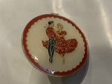 Country Dancing Lapel Hat Pin BQ