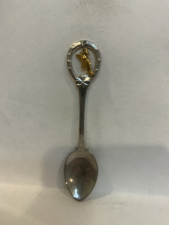 Grande Prairie Alberta Swan Souvenir Spoon