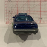 Blue Taxi 2006 Ford Crown Victoria ©2005 Matchbox Diecast Car ED