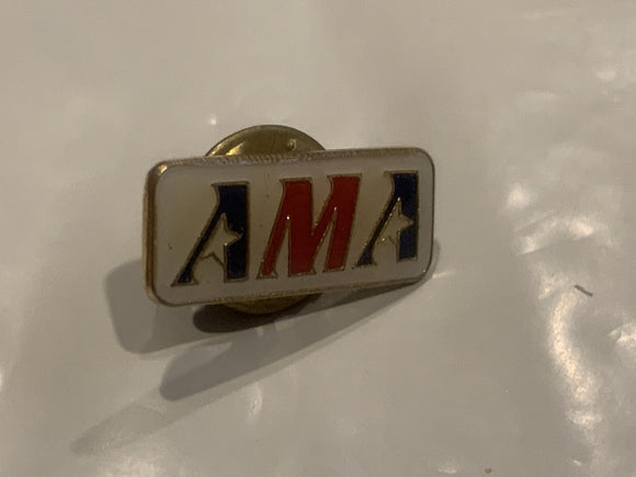 A M A Logo Lapel Hat Pin ED
