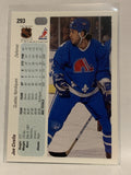#293 Joe Cirella Quebec Nordiques 1990-91 Upper Deck Hockey Card  NHL
