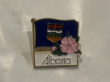 Alberta Province Flag Lapel Hat Pin BQ