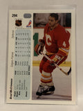 #294 Brad McCrimmon Calgary Flames 1990-91 Upper Deck Hockey Card  NHL