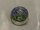 The Green Cathedrel Lapel Hat Pin BQ