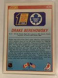 #434 Drake Berehowsky Rookie Toronto Maple Leafs 1990-91 Score Hockey Card  NHL