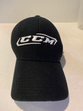 Black CCM Velcro Ball Hat Cap