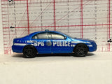 Blue Police Car Ford Fusion E03 Hot Wheels Diecast Car
