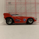 Red Captain America Marvel ©2010 Maisto Diecast Car EE