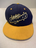 Blue Yellow Leduc Roughnecks Bauer Hockey New Era Snapback Ball Hat Cap